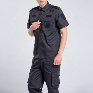 Uniformes de sécurité pour hommes de haute qualité à manches longues / Uniformes de garde de sécurité pour hommes en marque privée en gros à faible MOQ - Product Image 4