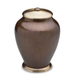 Urnes de crémation pour adultes en laiton artisanal indien accessoires funéraires urnes en métal avec une belle conception de gravure - Product Image 6