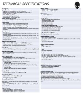 สำหรับ Alienware X17 R4แล็ปท็อปการเล่นเกม17นิ้ว2.8กิกะเฮิรตซ์7th แกน I7 16ก. 512GB GTX1060 6G อัตราการรีเฟรช144Hz Intel I7โปรเซสเซอร์ภาษาอังกฤษ - Product Image 6