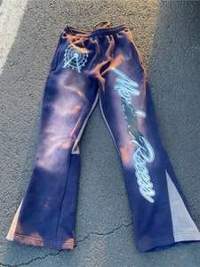 Rafel Mart Industries-Pantalon de survêtement vierge de haute qualité personnalisé pour hommes avec lavage à l'acide évasé - Product Image 2