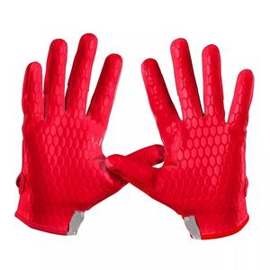 Gants de football gaélique personnalisés 2026, respirants, en latex allemand, adhérence super sportive, cuir américain, extérieur au Pakistan - Product Image 1
