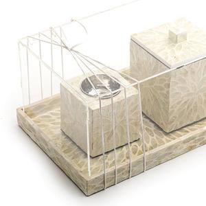 Meilleure vente Eid spécial boîte à vadrouille Mubkhar avec ensemble de plateaux/brûleur Bakhoor/Madkhan/plateau de service du Vietnam - Product Image 3