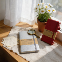 Carnet portable A5 2027 avec couverture rigide en Tyvek résistant aux déchirures, personnalisable, pages intérieures sans jaunissement et sans acide pour usage quotidien