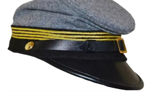 OEM client 100% laine professionnel de protection réglable américain Reproduction fourrage casquettes chapeaux - Product Image 5