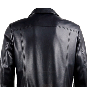 Chaqueta de Moda para Hombre, Invierno, Estilo Urbano, de Piel Vacuna Recubierta, Lona Genuina, Impermeable, Resistente al Viento y Transpirable, Hecha en Pakistán - Product Image 4