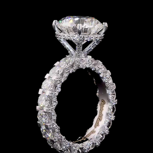 Anillo de eternidad de diamantes de lujo, brillo hecho a mano - Product Image 4