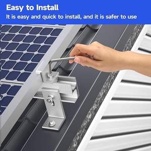 Rieles de montaje solar de aluminio para techo y suelo | Montajes de panel solar al por mayor | Fábrica de Vietnam | Duradero y confiable - Product Image 3