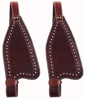 Peau de vache l 100% garde-boue de cheval en cuir véritable garde-boue de selle de remplacement produits de course de chevaux de
