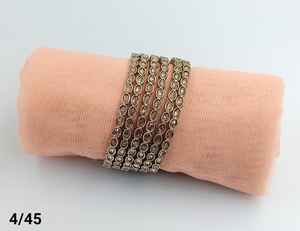 Indian Fashionable and Traditional Brass Bangles Women Wedding Bangles for Women and <b>Girls</b> - Product Image 1