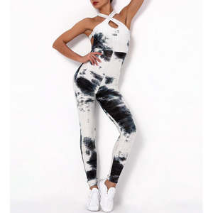 Conjunto de Yoga con Logotipo Personalizado para Mujer, Sujetador Deportivo y Leggings de Cintura Alta, Dos Piezas, Ropa Deportiva para Gimnasio - Product Image 2