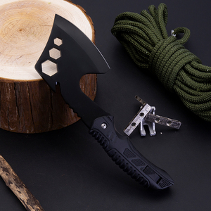 ขวานสำหรับตั้งแคมป์ใช้งานได้อเนกประสงค์สำหรับผู้ชายขวานพิซซ่าเกรดอุตสาหกรรม - Product Image 5