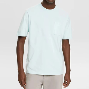 T-shirts surdimensionnés T-shirts surdimensionnés pour hommes Coton Baggy Crewneck Streetwear T-shirt - Product Image 1