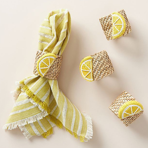 Anneaux de serviette en rotin de style bohème faits à la main et support pour les décorations de table de mariage OEM accepté du Vietnam en gros - Product Image 6