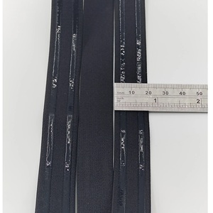 Robe Soutien-gorge ruban Vêtements Petit quantité minimale de commande 3/4 Inch Wide Non-Slip Home Textile Logo Printed Soft Nylon Jacquard Elastic Woven Sangle - Product Image 3