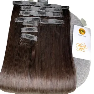 捐赠者人类头发供应商越南人类头发延伸自然颜色和染料颜色马尾