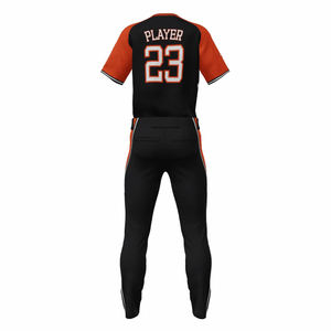 OEM al por mayor 100% poliéster uniformes de béisbol diseñe sus propios uniformes de béisbol y sóftbol para hombres Jersey y pantalón conjunto - Product Image 2
