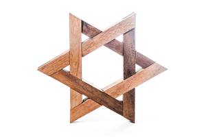 Star Of David Shape Wooden Interlocking Cube Puzzle for Mind Training Office <b>Desk</b> Decor and Learning Play Wholesale From India - Product Image 6