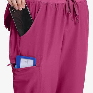 Scrubs pour le personnel de la pharmacie pour femmes, ensembles d'uniformes Fashion Women Stretch Hospital Scrubs Uniform Sets - Product Image 5