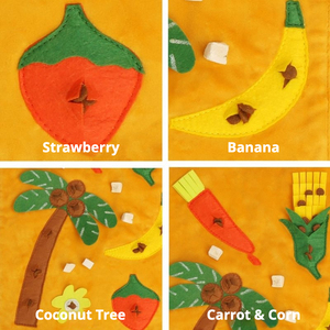 Papel arrugado y Squeaker Snuffle Mat Suministros de entrenamiento para mascotas juguetes interactivos para mascotas - Product Image 4