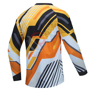 Top Qualité Utilisation En Plein Air Motocross Manches Longues Chemises Couleur Unie Motocross Pantalon Street Wear Racing Wear 100% Coton - Product Image 2