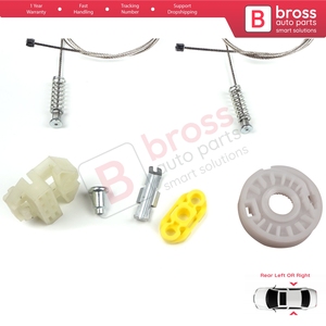 Kit de réparation de lève-vitre électrique BWR594 arrière gauche ou droit pour Zafira A MK1 T98 F75 1999-2005 MPV 90579539 90579540 - Product Image 3