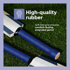 Agarre de bate de cricket para práctica de entrenamiento de cricket y partidos profesionales Agarre de bate de cricket de goma suave para un manejo cómodo - Product Image 5