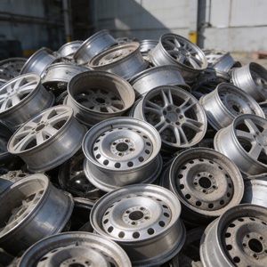 เศษล้ออะลูมิเนียมอัลลอยด์ 99% ล้อทั้งชิ้นสำหรับการแปรรูปอะลูมิเนียมในอุตสาหกรรม - Product Image 5