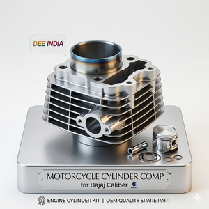 Motorcycle Cylinder Comp for Bajaj Caliber | Engine Cylinder Kit | OEM Quality Spare Part - Product Image 2