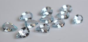 Aguamarina Natural Corte Pera 3x5 mm - Aguamarina Suelta de Primera Calidad - Product Image 5