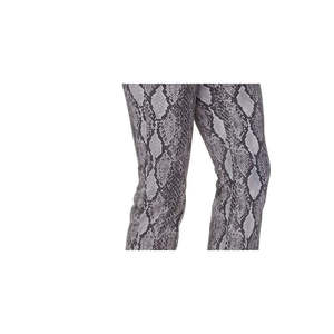 Jeans Skinny da Donna NYDJ Marilyn con Stampa Serpente, Vita Alta, Chiusura a Bottoni, Neri, in Denim, Taglia XL - Pantaloni a Sigaretta Traspiranti e Comodi - Product Image 3