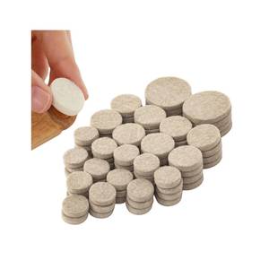 Almohadillas Protectoras para Muebles, Almohadillas de Fieltro Autoadhesivas Duraderas para Superficies de Madera Dura y Laminado, Personalizables OEM, Grosor de 3.5 mm - Product Image 2