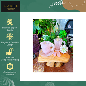 Qualité supérieure, nouveau design, cristal de quartz rose, pierre précieuse de jade rose naturelle, écologique, forme de cœur, taille personnalisée - Product Image 6