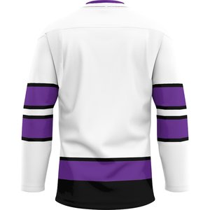 Camiseta de hockey sobre hielo de poliéster de diseño personalizado, ropa deportiva de alta calidad, camisetas de hockey sobre hielo certificadas Bsci, servicio OEM para jóvenes y adultos - Product Image 4