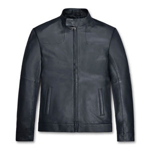 Veste en cuir pour homme, mode d'hiver, manteaux en cuir décontractés pour homme, veste d'hiver tendance pour homme à prix avantageux - Product Image 1