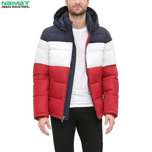 Nouvelle Veste d'Hiver Matelassée Personnalisée pour Homme, 100% Polyester, à Capuche, Imperméable, Respirante, Écologique, Style Urbain, Vente en Gros - Product Image 3