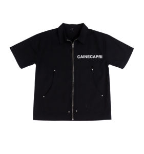 Casual breathable <b>zip</b> up t <b>shirt</b> for men slim fit short sleeve gym workout summer activewear sporty training fashion top - Product Image 4