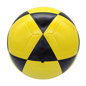 Solid Color Custom Logo Printed Hand Stitched Soccer Ball Wholesale <b>Leather</b> <b>Football</b> for Sports and Training - Product Image 3