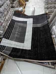 Tapis Adiva en polypropylène tissé jacquard, fabrication machine, style moderne, tapis turc de haute qualité, résistant aux taches, à poils longs - Product Image 3