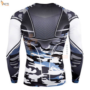 Concevez votre propre style hommes Rash Guard imprimé Logo protéger le corps Rash Guard respirant grande taille Rash Guard pour hommes - Product Image 4