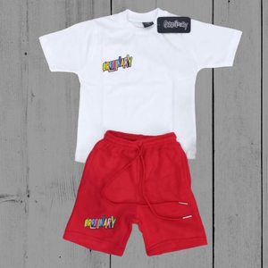 Novedad de verano, conjuntos de pantalones cortos transpirables informales para hombre, camiseta de manga corta, pantalones cortos, conjunto de algodón sólido, ropa de marca para hombre, conjuntos de 2 piezas - Product Image 5