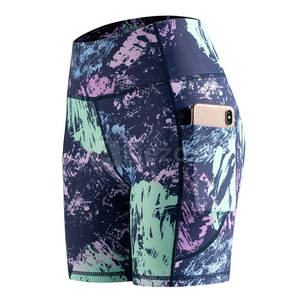 Short de fitness pour femme à lavage rapide Short de fitness pour femme d'entretien facile pour un style de vie occupé En stock - Product Image 6