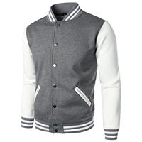 Meilleur démarreur coupe-vent imprimé uni Letterman Train brodé veste Bomber Varsity vestes pour hommes