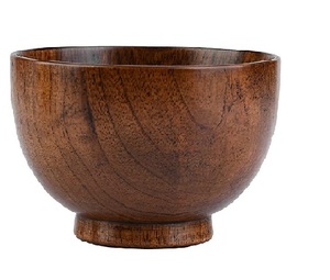 Accueil Hôtels et restaurants Bol en bois personnalisé Bol d'alimentation en bois pour bébé Bol en bois décoratif dans un fini poli naturel - Product Image 1