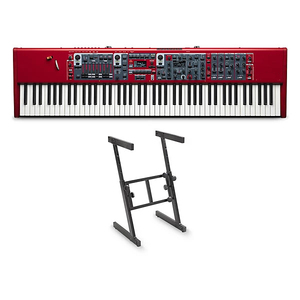New <b>Sales</b> 88-Keys Digital Stage Piano - Red , Fully Weighted Hammer Action <b>Keyboard</b> Digital Piano - Product Image 1