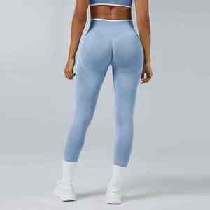 Venta al por mayor sin costuras Scrunch Bum Deportes highelastic Mujeres Amplify Leggings - Product Image 2