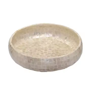 Cuencos redondos de nácar hechos a mano de alta calidad para servir comida para Eid Ramadán al por mayor bajo - Product Image 2