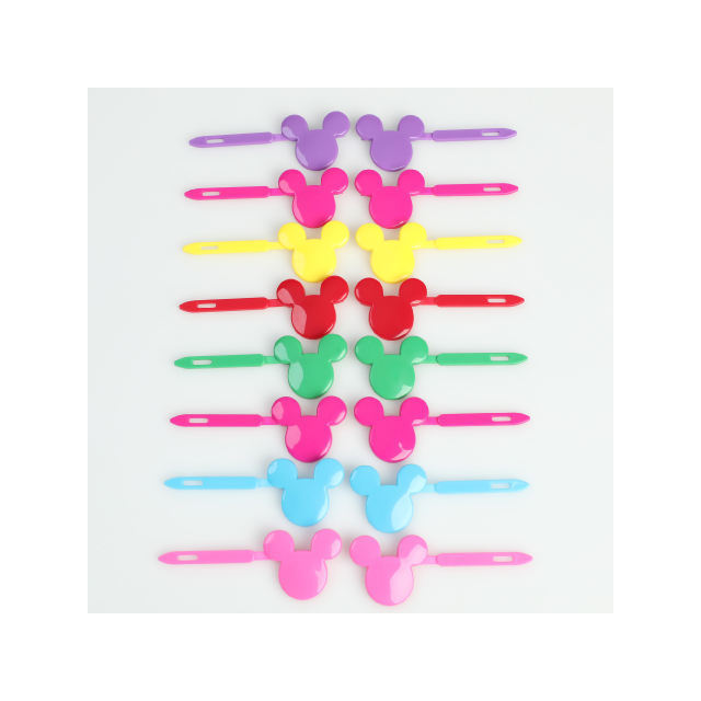 Aurora Pin Presents Cute Bow Hair Clips Korean Plastic Barrettes For Girls Braids Ponytails And Everyday Styling Fun Self-Hinge