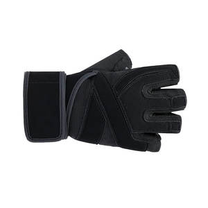 2024 Top Vente Demi Doigt Haltérophilie Gym Gants Fabriqué En Usine De Bonne Qualité Haltérophilie Gym Gants - Product Image 5