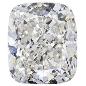 Coussin 2 carats Diamant de laboratoire D VVS1 VVS2 VS1 VS2 Taille Brillant - Product Image 2