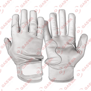 Cómodos guantes de bateo antideslizantes de cuero transpirable Profesional Hombres Mujeres Softball Guantes de béisbol hechos a medida - Product Image 3